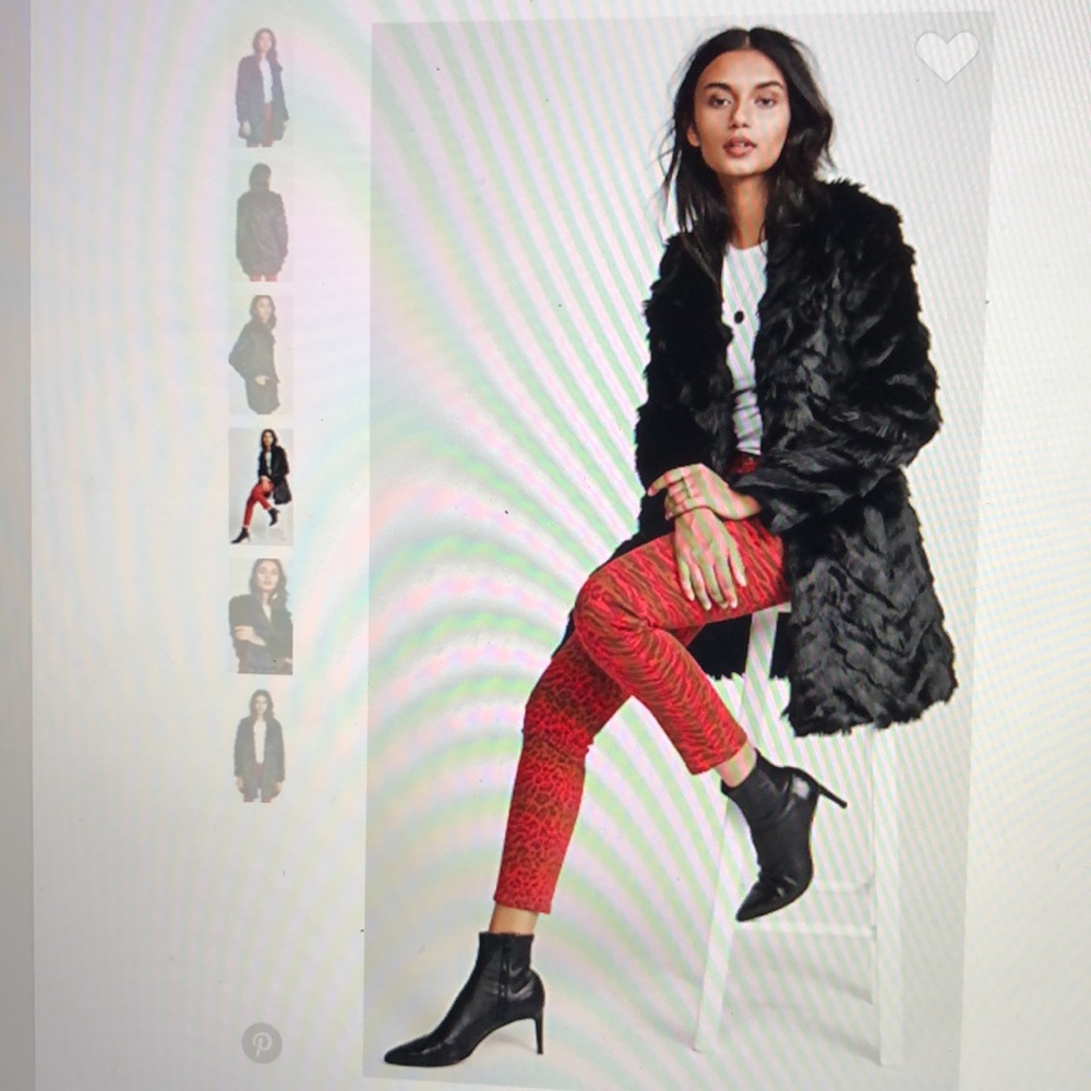 NWT BB Dakota Its All Happening Fur Coat